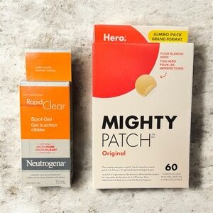 Acne bundle might patch blemish fix and neutrogena spot gel
